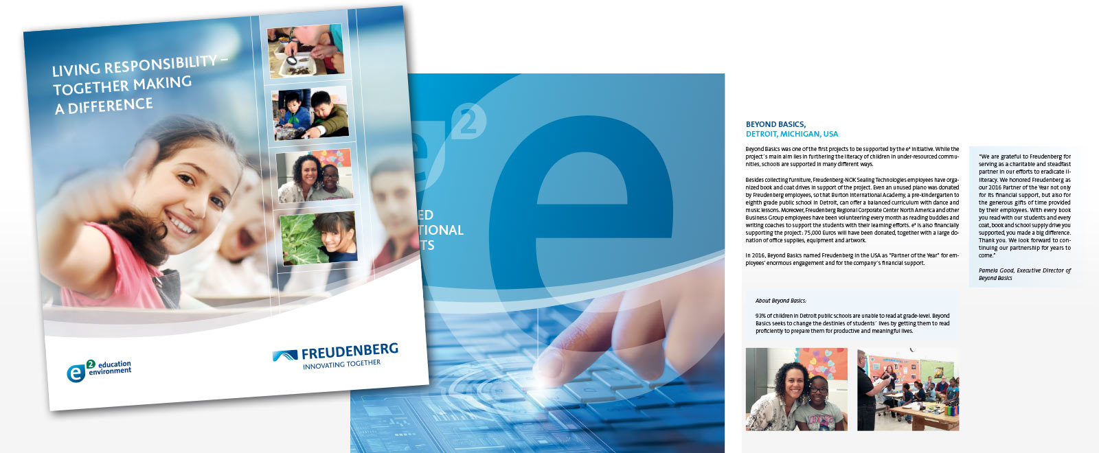 Broschürendesign Freudenberg