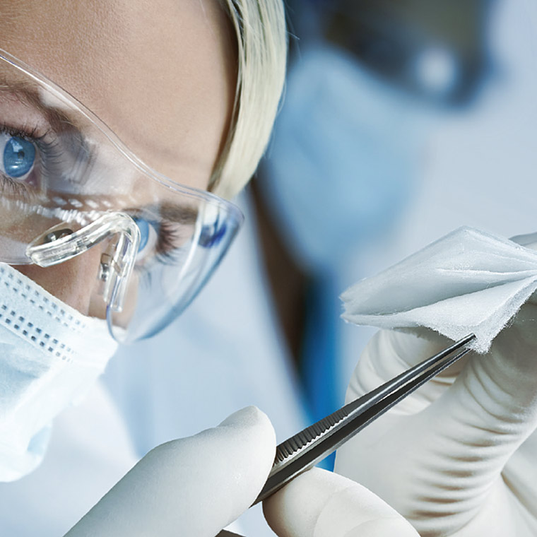 Naming und CD für Scaffolene Bioresorbierbares Vlies von Freudenberg